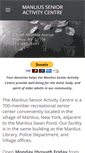 Mobile Screenshot of manliusseniors.org